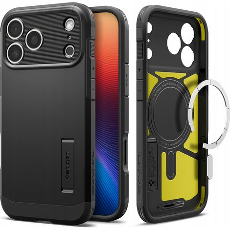 Spigen Tough Armor T Mag MagSafe Back Case iPhone 17 Pro Black Pa 1 pc. (1/5)