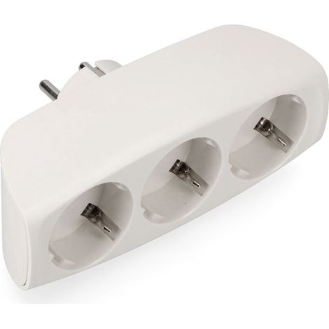 Multiconector T/TL EDM Triple Salida Económico 2.400W 4,8mm (1/2)