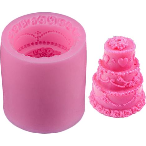 Moule en silicone DIY pour pudding fondant, décoration de gâteau, fabrication de savon artisanal, outil de pâtisserie créative (1/5)