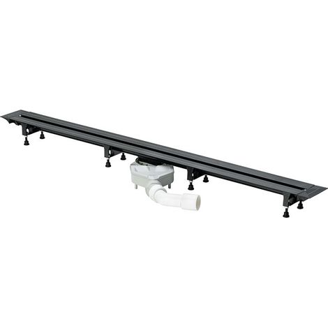 Viega Advantix Vario - Duschrinne 30-120 cm, schwarz 721671 (1/4)