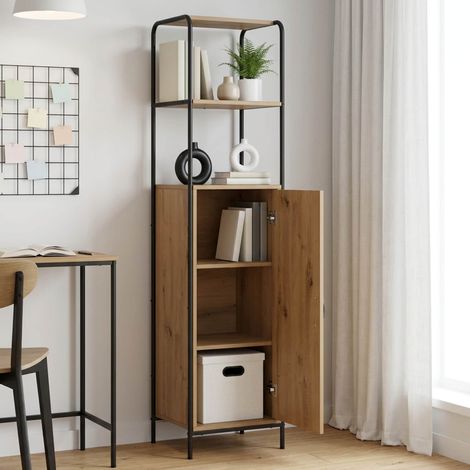 vidaXL Highboard Artisan Oak 40 x 33 x 161 cm Engineered Wood (1/5)