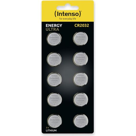 Intenso Knopfzelle CR2032 3 V 10 St. 220 mAh Lithium Energy Ultra (1/3)