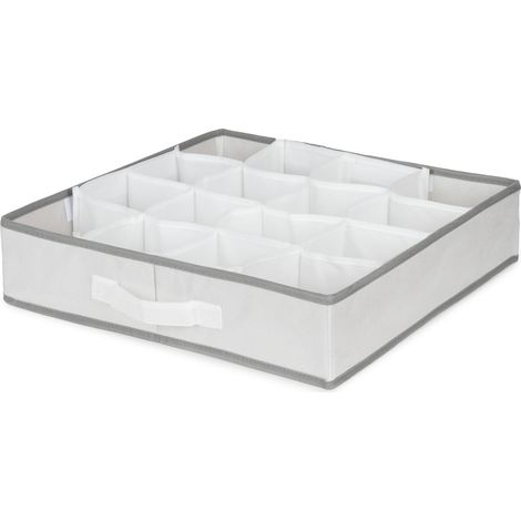 Compactor WORLD OF STORAGE Organizer per Cassetti LIFE M 40x40x9 cm Bianco (1/5)