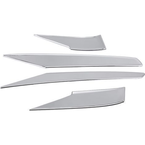 Enjoliveur de rétroviseur moulé en chrome argenté pour Hyundai Encino Kona 17-20 SUV (1/5)