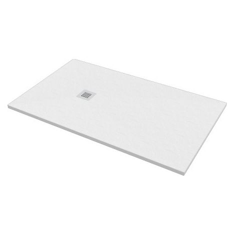 Piatto doccia 80x100 Marmo Resina Slim H2,8 Ardesia Effetto