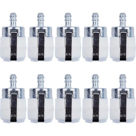 10 filtres à carburant pour Husqvarna 395 394 288 268 272 266 281 181 162 66 pour tronçonneuse, filtre à carburant (1/5)