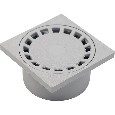Piletta di scarico a pavimento circolare per bagno 100 x 100 mm (1/5)