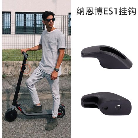 Compatible with universal accessories for Ninebot ES scooters: shopping bag hooks, Ninebot ES2 scooter hooks