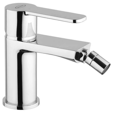 Mitigeur monocommande pour bidet Jacuzzi Rubinetteria Eolo avec cartouche en laiton chrome'   25 mm fabrique' en Italie