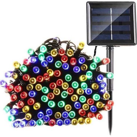 Guirlande lumineuse - LYT - 22m - 200 LEDs - Multi couleur - Solaire (1/4)