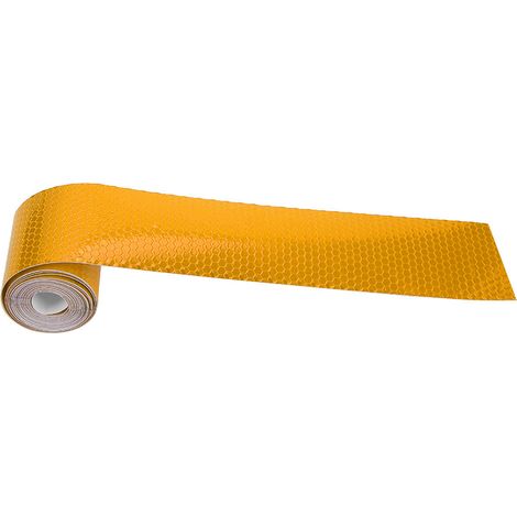 Ruban réfléchissant orange 5cm x 3m pour véhicules, remorques et équipements de sécurité