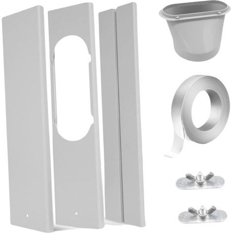 Portable Air Conditioner Window Seal Kit, Easy Installation, Vertical/Horizontal Adjustable, Heavy Duty and Lightweight Universal PVC Vent Kit, Waterproof Seal, Style B (1/5)