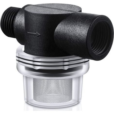Water Pump Filter, 1/2 Inch Replacement RV Screw-On Hose Filter Compatible with WFCO or Shurflo Pumps. MUMU (1/4)