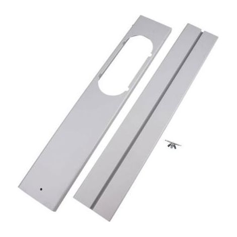 Deflettore d'aria regolabile per condizionatore portatile – Kit universale per finestre in PVC (1/4)