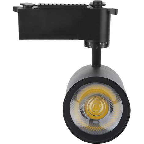 Spot Led Sur Rail 20w - Lumière Blanche Froide 4000k - Orientation Réglable 360 Degrés - Pour Galerie Et Commerce - Lot De 1 (1/5)