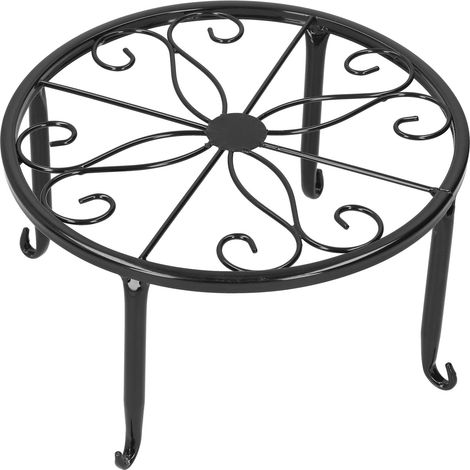 Support pour plantes en fer forgé, porte-pots de fleurs, étagère d'intérieur/extérieur, décoration de chambre (1/5)