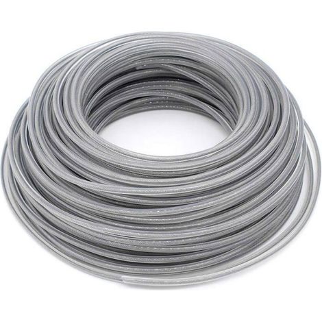 Fil Coupe Bordure Universel, Ligne de Trimmer Strimmer en Acier 3.0 mm, Fil d'acier Débroussailleuse Robuste (1/5)