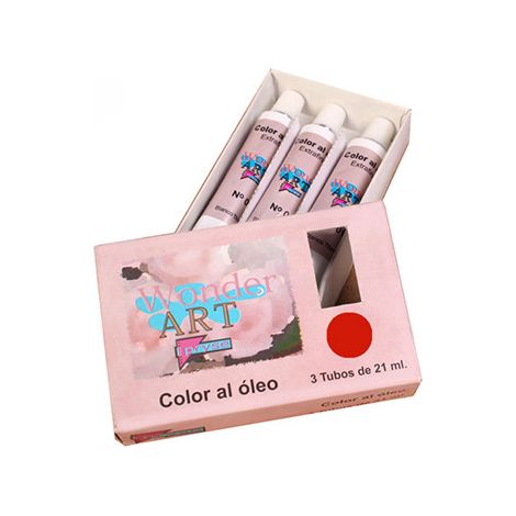6250016 pintura al óleo 21 ml Tubo Rojo