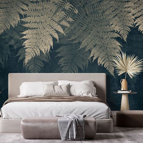 Papier peint panoramique - Plantes sauvages - 130 cm x 81 cm (1/4)