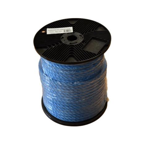 Cordage Polypropylene Bleu 12mm x 65m Corderies Tournonaises