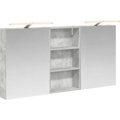Maison Exclusive - Badezimmerschrank-Set 3 pcs 140 x 14,5 x 70 cm