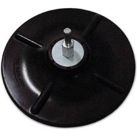 PLATORELLO DI GOMMA PER TRAPANI Ø 125 mm (1/2)