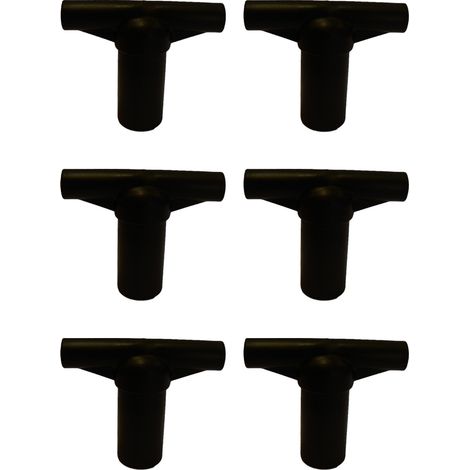 KANGUI Lot de 6 capuchons T-section pour arceau de filet de trampoline Ø 32 mm (1/5)