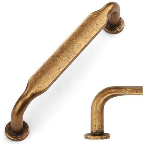 Pièces Rétro Poignee de Meuble Cuisine bronze 96mm Alliage de zinc Poignées Meubles avec Vis, pour Bureaux, Tiroirs, Armoires, Placard (1/4)