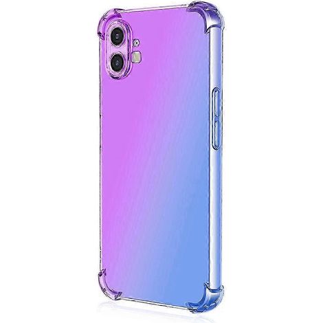 Coque transparente dégradée pour iPhone 12 5G : protection antichoc et antichute (1/5)