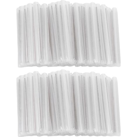 200 pièces manchons d'épissure de fusion de fibre optique épisseuse en vrac protecteurs thermorétractables Tubes PE EVA pré-rétrécis avec broche en acier inoxydable 60mm X 5.6mm 3.8mm. (1/5)