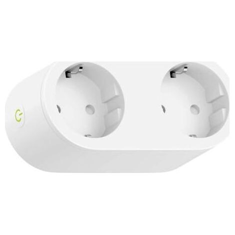 Prise Connectée (Type F), Prise Intelligente Compatible avec Apple HomeKit, Siri, Alexa, Google Home et Google Nest, Prise Programmable WiFi avec Commande Vocale et Contrôle à Distance (1pcs) (1/5)