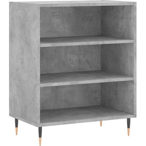 vidaXL Buffet grau Beton 57x35x70 cm Ingenieurholz