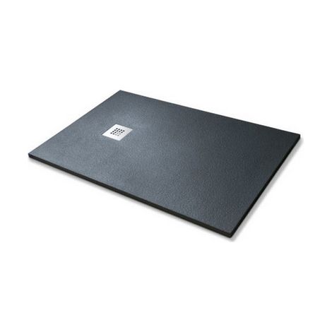 Piatto doccia simil-stone nero cm 70x140