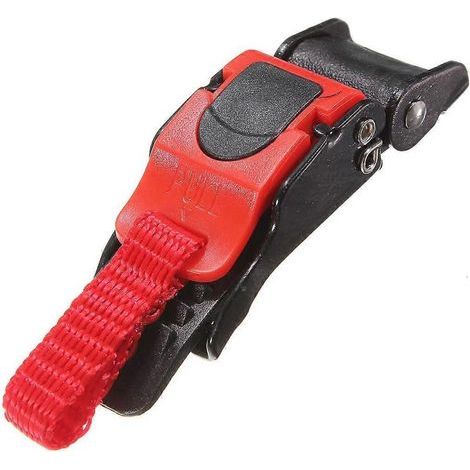 1. Boucle de déconnexion rapide universelle pour casque moto, sangle de menton ATV et vélo. (1/4)