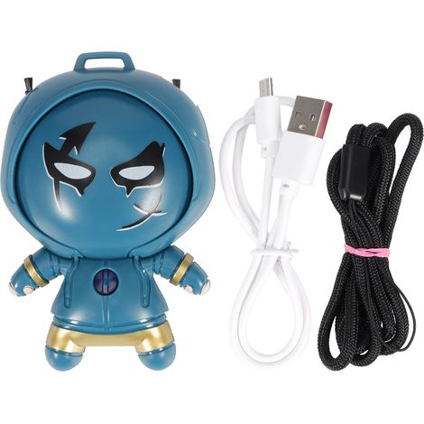 Mini collier purificateur d'air à ions négatifs, portable à porter autour du cou, désodorisant pour maison et voiture, rechargeable par USB, vert (1/5)