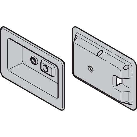 Hörmann Schalen-Set für Verschluss vertiefte Ausführung PZ 3073867