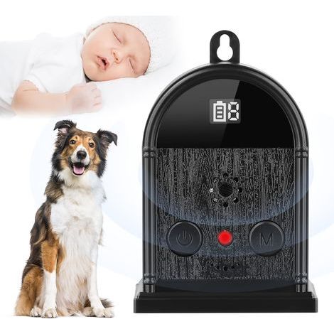 Dispositif Stop Dog Growl, Sensibilités 3 Fréquences, Plage efficace 33 FT, Comportements d'entraînement de soutien, Stop Dogs Pet Growl (1/5)