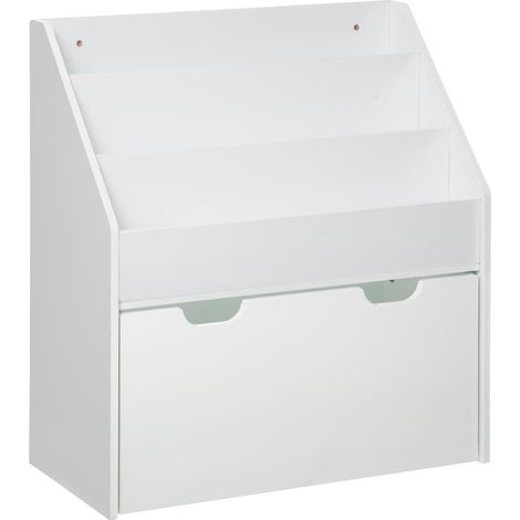 Libreria per bambini bianca su rotelle h70cm - Atmosphera créateur d'intérieur (1/3)