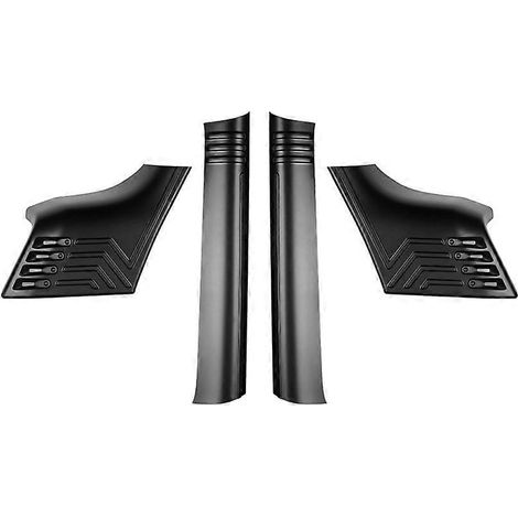 Embellecedor del pilar A para vehículos con volante a la izquierda o a la derecha (LHD/RHD) - Adhesivo protector para el exterior del coche Suzuki Jimny JB64 JB74 2018-2025 (1/5)