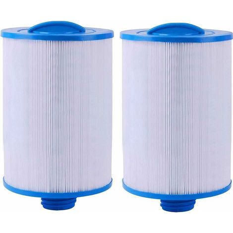 2er-Pack Filterkartuschen für Whirlpools – Durchmesser 150 mm – Höhe 241 mm – Filterfläche 45 m² – Kompatibel mit Unicel, Pleatco, Waterway – FC-0359 (1/5)