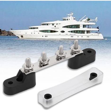 Bornier électrique à 4 trous pour barres omnibus, 100 A, 12-48 V (1/5)
