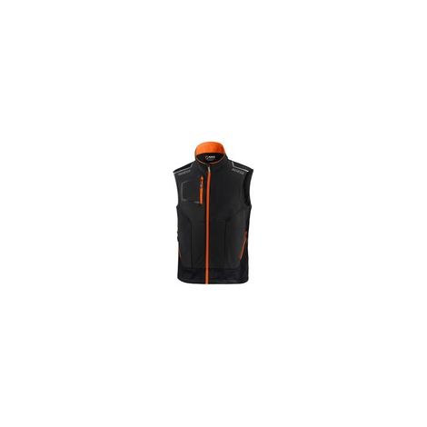 SPARCO GILET ILLINOIS BLACK ORANGE TG XS