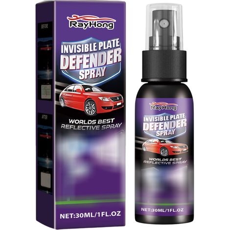 Spray de protection automobile Rayhong, revêtement transparent pour voiture, longue durée, nettoyage quotidien facile, 30 ml (1/4)