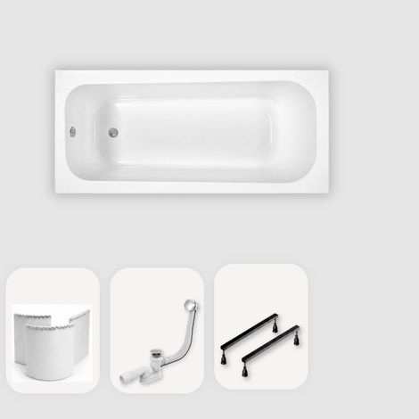Baignoire OPTIKA 180x80 habillage (1/5)