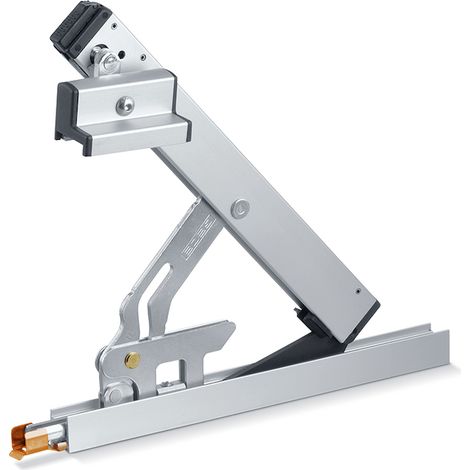 GEZE Schere OL 90 silber m.Aushängesperre u.Flügelbock - 30498
