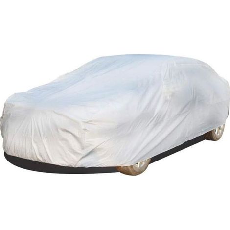 Couverture de Voiture imperméable UV Soleil Neige poussière Pluie résistant Espace de Rangement Protection (1/5)