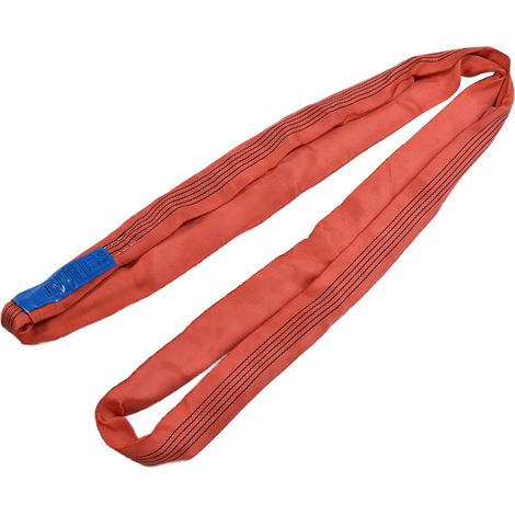 5T Rundhebegurt PES mit endloser Schlaufe, Krangurtzubehör für Hebezeuge, breit 75 mm² Meter (1/5)