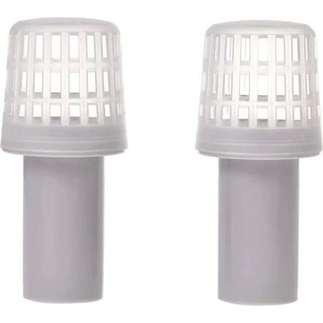 Compatible avec les pompes de filtration Intex Bestway 530/800 gallons, ensemble d'entrée/sortie de support en plastique de grande taille, interface de paroi latérale de piscine à 2 unités. (1/4)