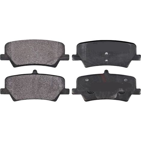 KIT PASTIGLIE FRENO POSTERIORI compatibile con VOLVO XC40 (536) / PASTIGLIE FRENANTI AUTO OEM P 86 032, / SOSTITUZIONE DIRETTA / BASSA POLVERE / SILENZIOSO