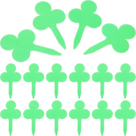 100 Pièces Marqueurs Décoratifs pour Plantes Pot et Piquets Forme de Identification des et Fleurs Résistants Aux Intempéries (1/5)